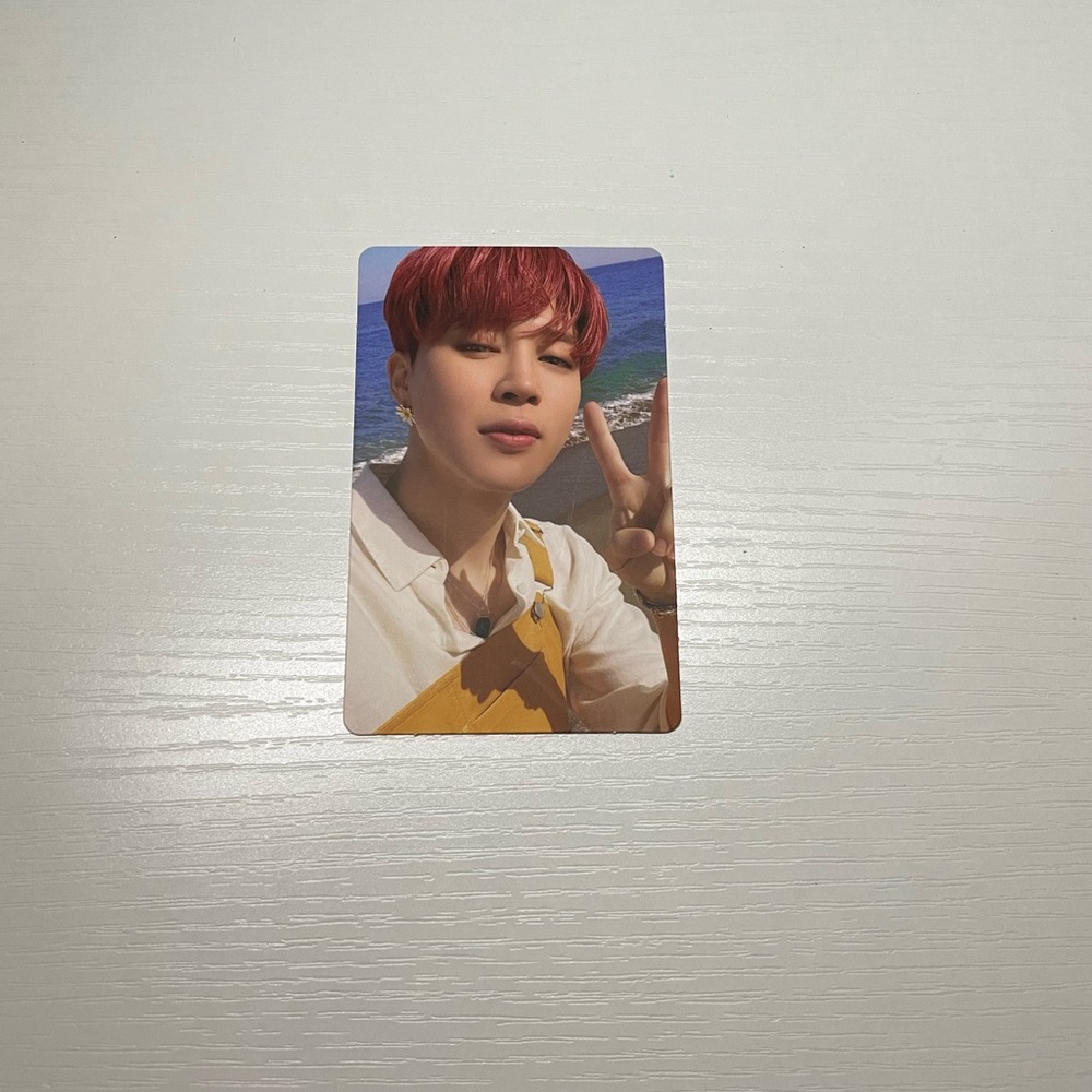 Jimin from Bts photocard Butter